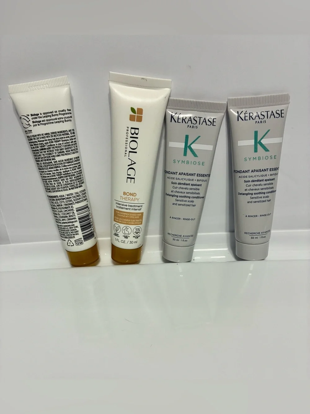 Biolage Bond Therapy & Kérastase Symbiose Hair Treatment Set - 1 fl oz each
